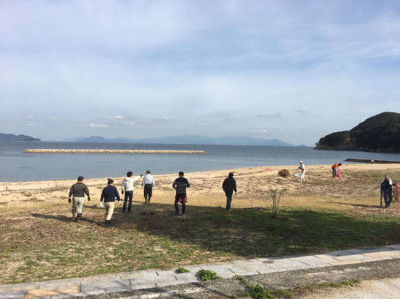 山田海岸清掃01