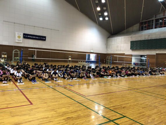 ジュニアバレーボール大会01