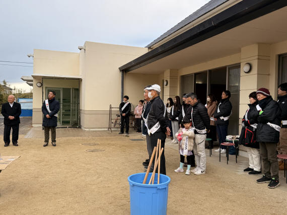 恵愛学園餅つき大会01