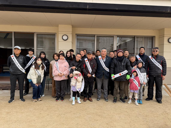 恵愛学園餅つき大会04